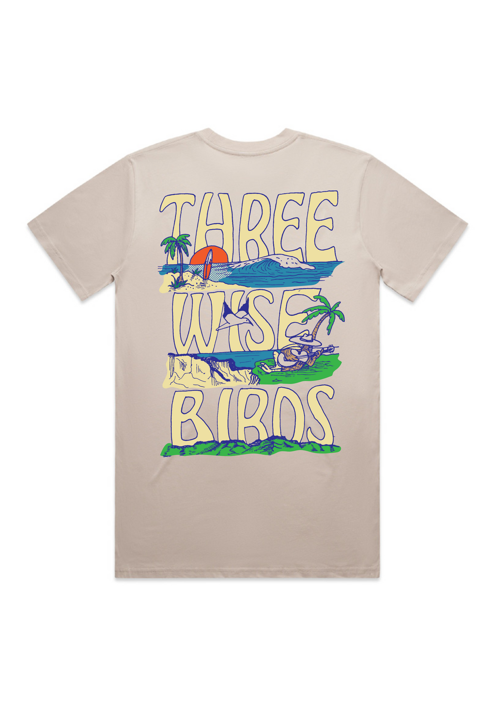 Three Wise Birds Surf | Tee